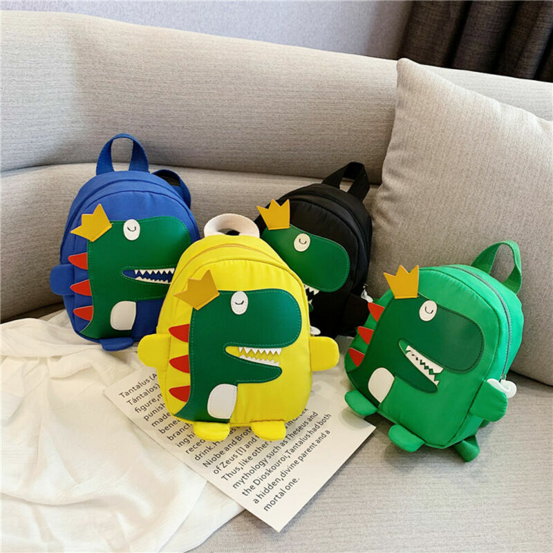 Mini mochila escolar con dibujo de dinosaurio 3D para niño y niña, bolso escolar para guardería, chico