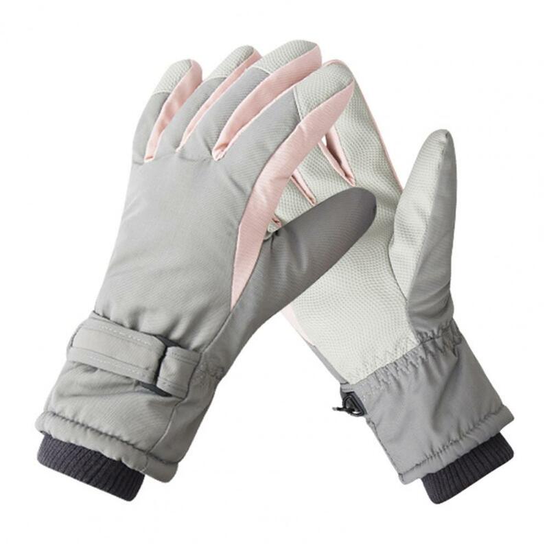 Paire de gants d'hiver, doublure intérieure, ultra-légers, imperméables, coupe-vent, pour adultes, épais, 1 paire
