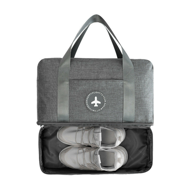 กระเป๋าเดินทาง Unisex ชุดกันน้ำ Cube แบบพกพาเสื้อผ้า Sorting Organizer เครื่องสำอางกระเป๋าซิปผู้หญิงกระเป๋า...