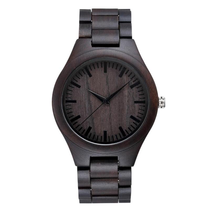 Shifenmei relógios para homens personalizado moda relógio de madeira gravura relógio de pulso presentes para marido reloj hombre atacado