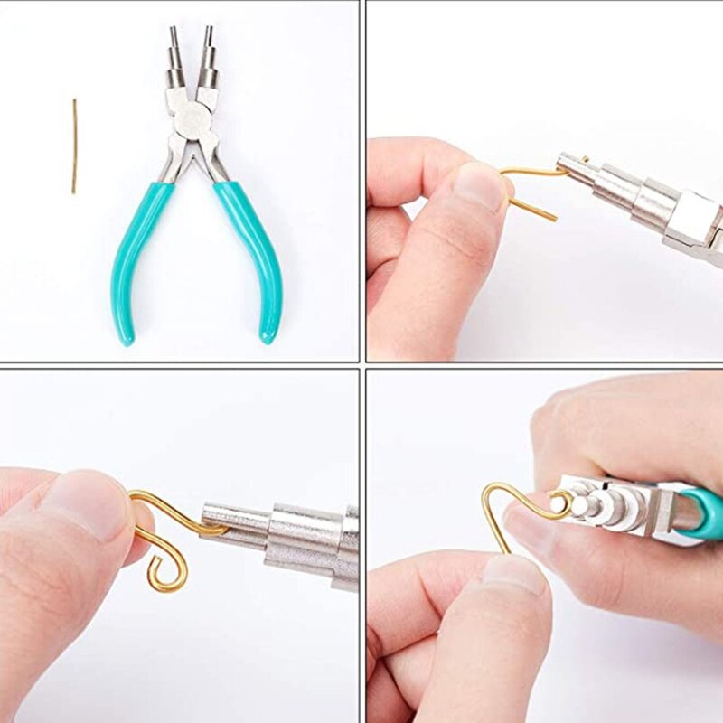 Diy Pliers Flat-mouth Positioning Clamp Craft Jewelry Accessories Making Tools