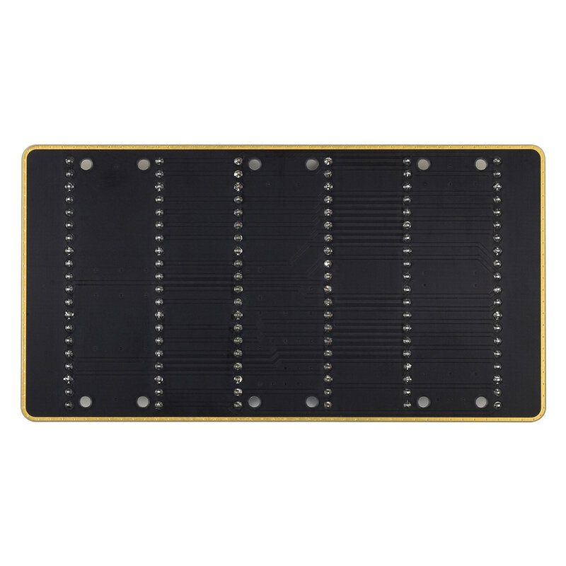 USB Dual GPIO Expander Board สำหรับ Raspberry Pi PICO อินเทอร์เฟซบอร์ดขยายสองชุดหัวต่อชาย Immersion Gold