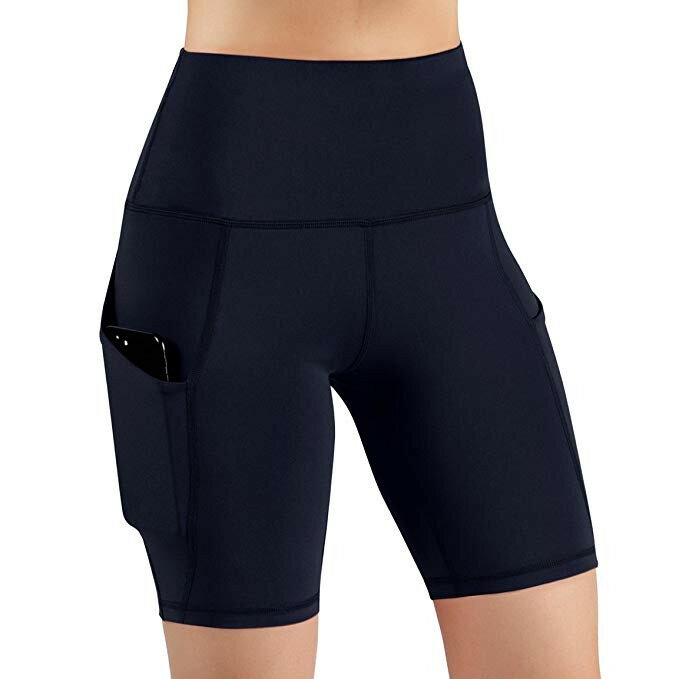 Pantalones cortos deportivos para mujer, medias realzadoras de cintura alta para gimnasio, trotar, correr, Yoga, Fitness