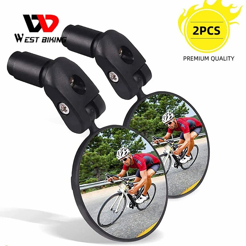 Bicycle Rearview Mirror Mountain Road Bike Foldable Rearview Mirror Universal Mirror Riding Equipment