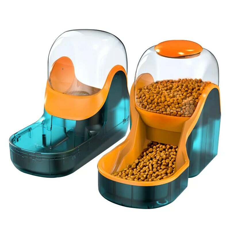 Питьевой фонтанчик для домашних животных, автоматическая поилка для собак и кошек, миска среднего размера