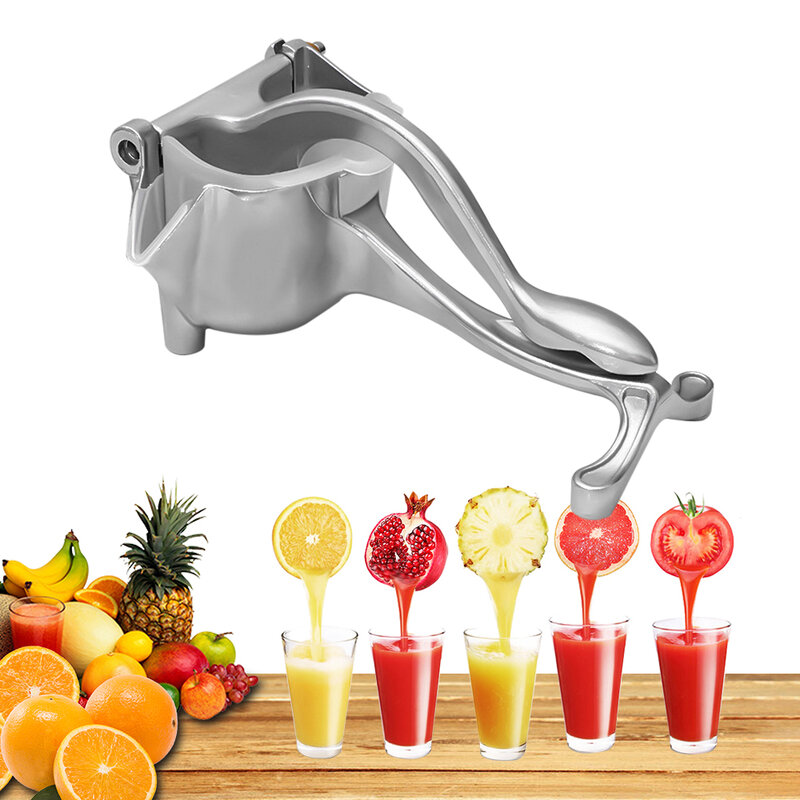 Manual Juicer Aluminum Alloy Manual Juicer Pomegranate Juice Squeezer Kitchen Tools Orange Queezer Juice Fruit Pressing