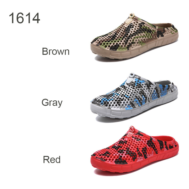 Sansom Garden Clog Shoes For Men Quick Drying Summer Beach Slipper Flat Breathable Outdoor Sandals Male Gardening shoe