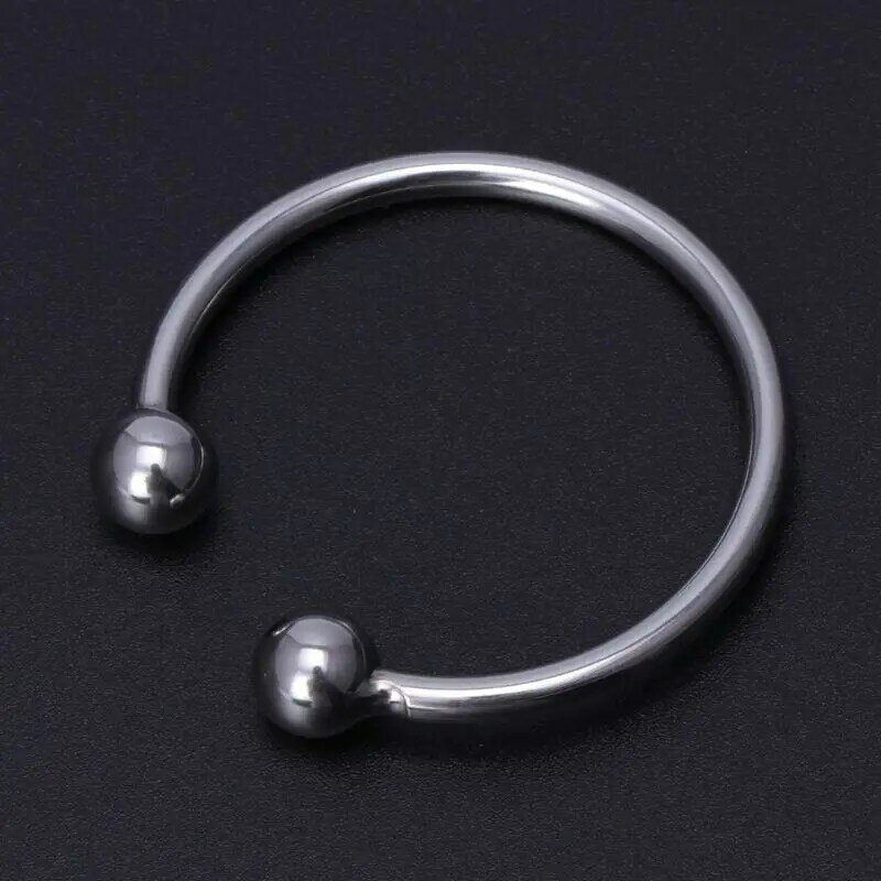 Cock Rings Stainless Steel Penis Ring Erection Enhancing Adult Sex Toy 28mm32mm/35mm/40mm