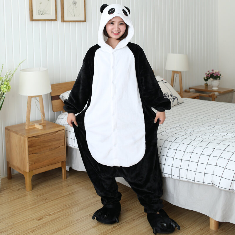 Pijama Kigurumi de Totoro para mujer y adultos, ropa de dormir suave de franela, disfraces de Anime, unicornio, Invierno