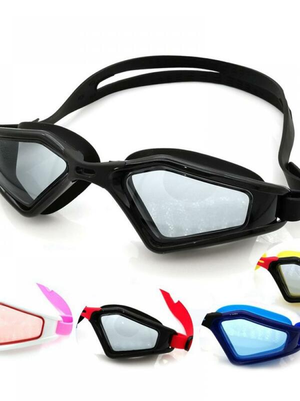 Männer Und Frauen Mode Schwimmen Brille Professionelle Wasserdichte Transparent Doppel Anti-Fog Goggles Anti-Uv