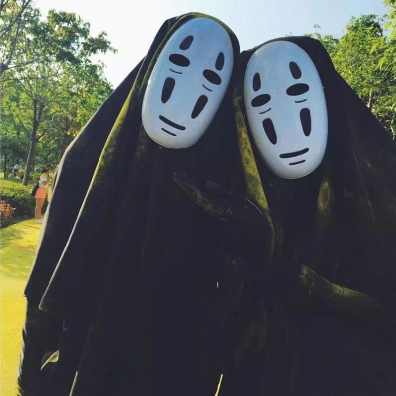 Costume di carnevale per bambini maschera spaventosa + guanti + abito da teschio costumi spaventosi di Halloween Costume da uomo nero per adulti
