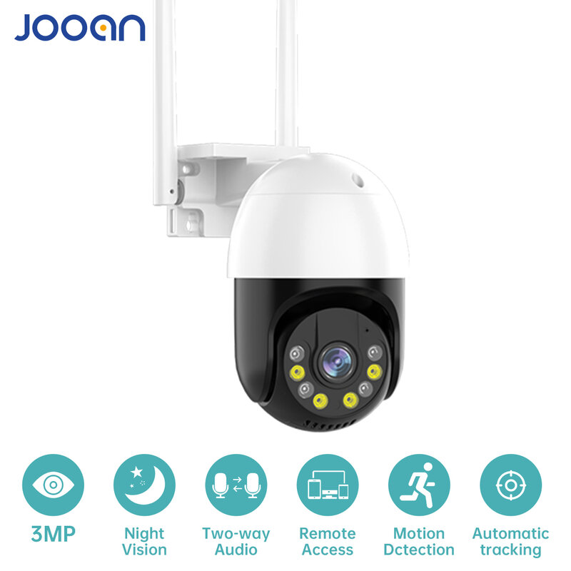 Kamera IP PTZ 3MP/5MP Kubah Kecepatan Luar Ruangan Kamera Keamanan Wifi Nirkabel Deteksi Manusia Dual Band Jaringan Pengawasan CCTV