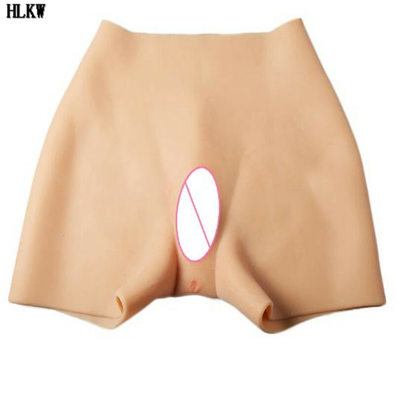 Pantalon Faux vagin en Silicone transsexuel, Faux Fessier artificiel, sous-vêtements, transsexuel, Drag Queen, cadeau