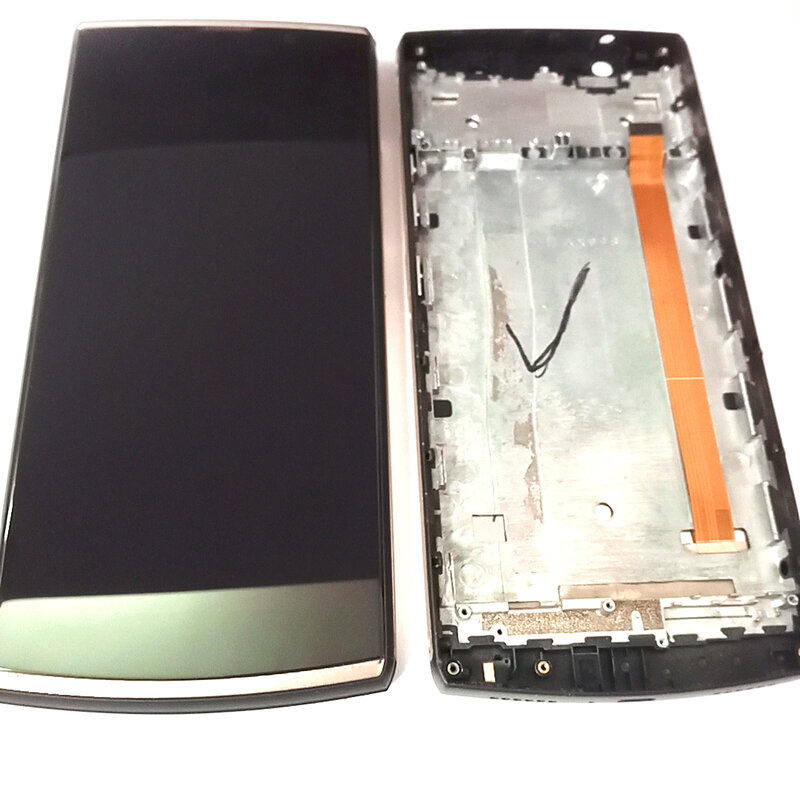Ensemble écran tactile LCD avec châssis, Original, pièce de rechange pour OUKITEL K7, vieux, rayé