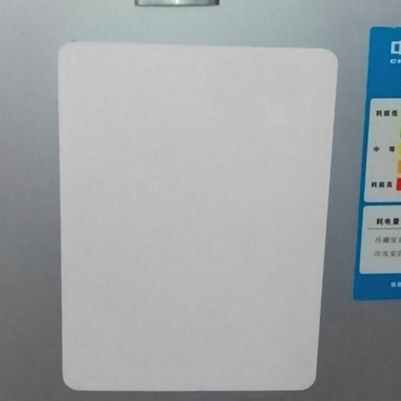 21*15cm 방수 화이트 보드 쓰기 보드 마그네틱 냉장고 지울 수있는 메시지 보드 메모 패드 드로잉 보드 홈 오피스