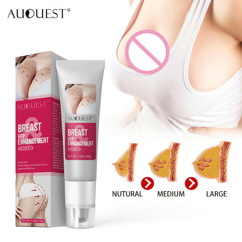 AuQuest تكبير الثدي الأرداف كريم الجلد ثبات ورفع مرونة الجسم بعقب تعزيز الثدي كريم مثير العناية بالجسم