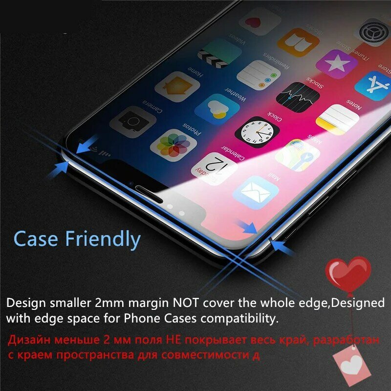 Protector de pantalla de cristal para móvil, película protectora completa para Xiaomi Redmi Note 6, 8, 7 Pro, 8T, 7, 7A, 6, 8, 8A, GO S2, K20, K30, 6A Pro, 3 uds.