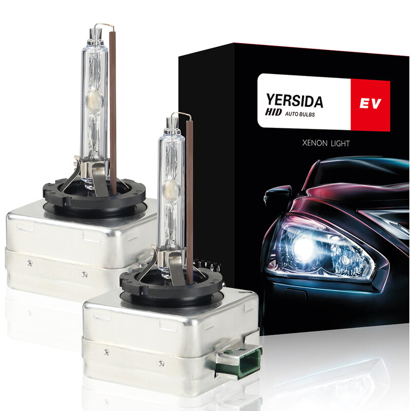 Автомобильная мигающая лампа YERSIDA D1S D2S D3S D4S HID CBI HID ксеноновая головсветильник лампа D1 D2 D3 D4 светильник K 4300K 6000K
