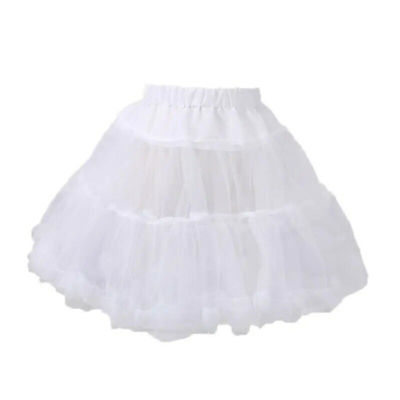15 colores de enaguas vestido de novia 20 colores Lolita falda de falda corta falda mullida resbaladizo ocupado rock vestido