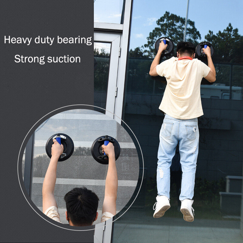 สูญญากาศดูดถ้วยสำหรับกระเบื้องแก้วหินแกรนิต Max 200Kg Heavy Duty เคลื่อนย้าย Lifting เครื่องมือ Home Improvement บ้านเครื่องมือก่อสร้าง