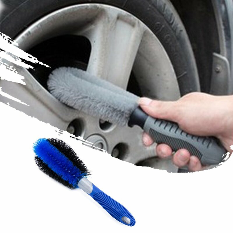 Veículo do carro da motocicleta roda hub fricção pneus jantes poeira escova de lavagem limpeza ferramenta para o caminhão automóvel