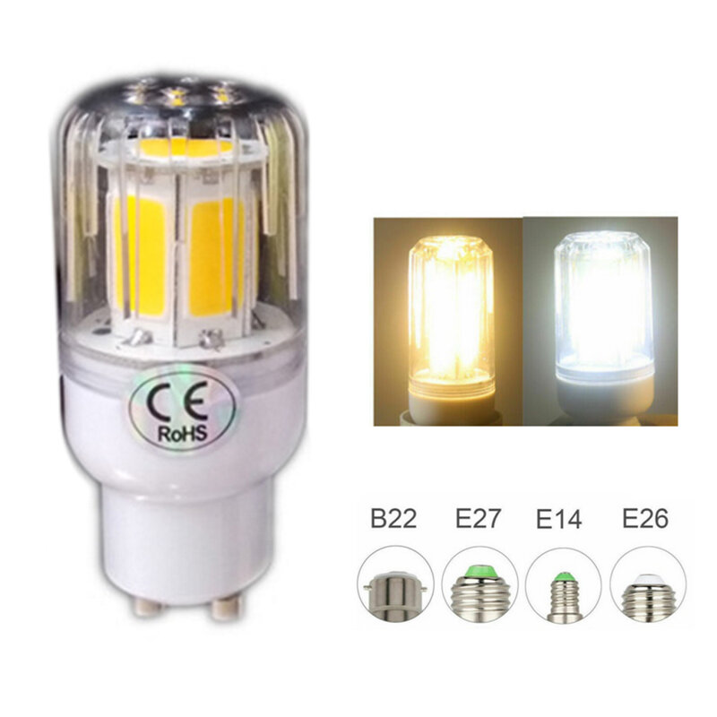 110 v 220 v led espiga milho lâmpada brilhante led milho 5 w 8 para casa lustre decoração ampola e26 e27 e12 e14 b22 g9 b15 gu10