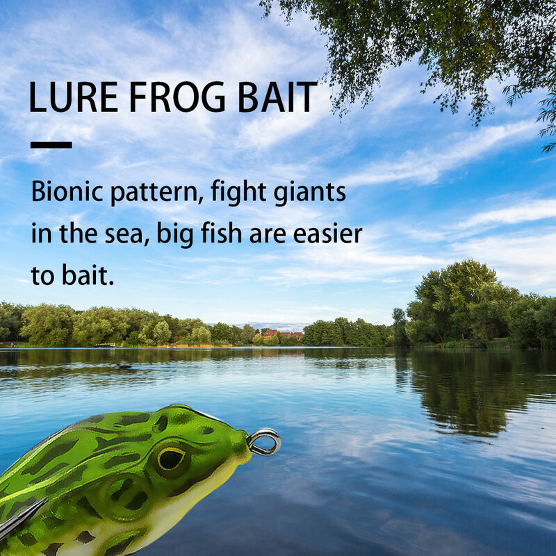 Podwójne śmigło żaba miękkie przynęty silikonowa miękka przynęta Jigging Fishing Lure Bait Prop Topwater Thunder Frog sztuczne woblery