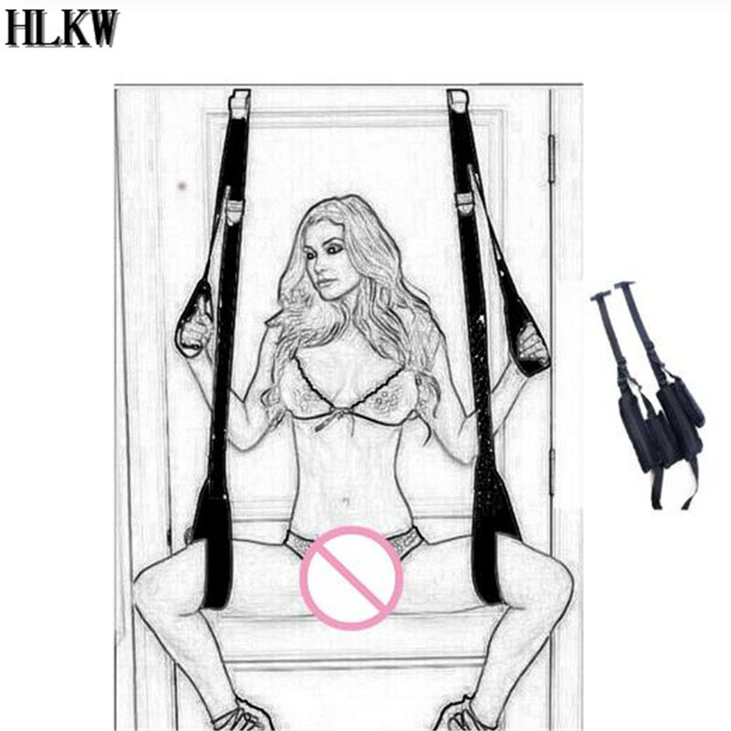 Hot New Adults Lady Women Sexy Bondage Sex Swing Door Slamming Sex Game Toy For Women Men Couple Adult Sex Toys