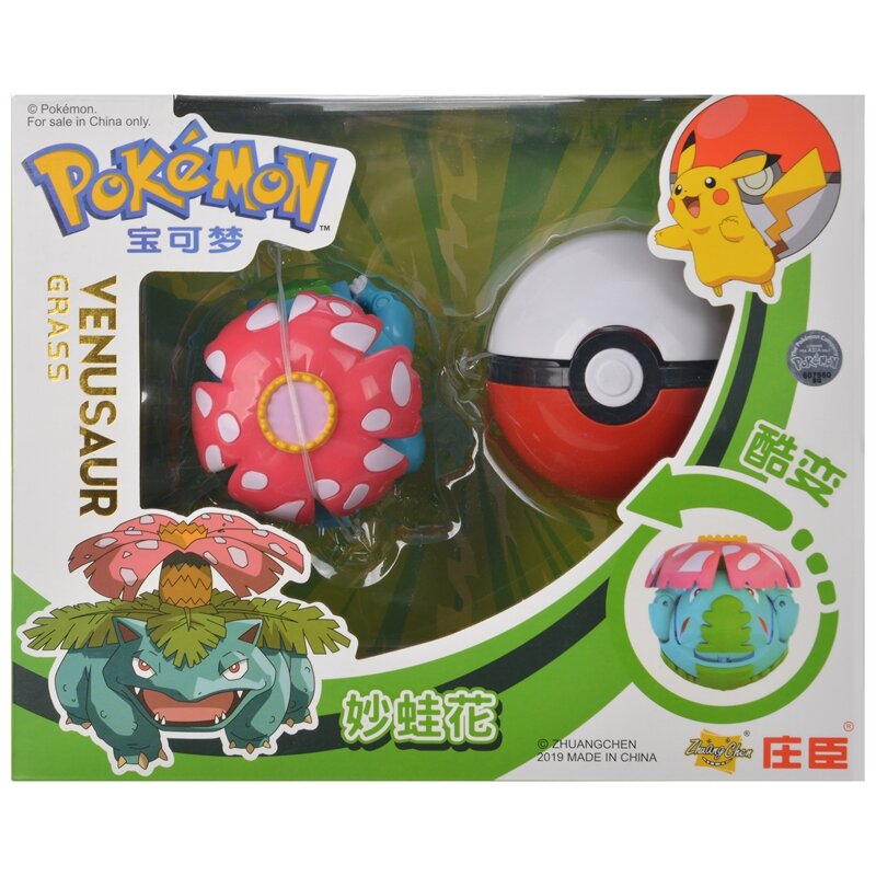 Figuras de acción de Pokémon para niños, modelo de juguete de bola de elfo, Pikachu, Jenny, Eevee, monstruos de bolsillo, regalos
