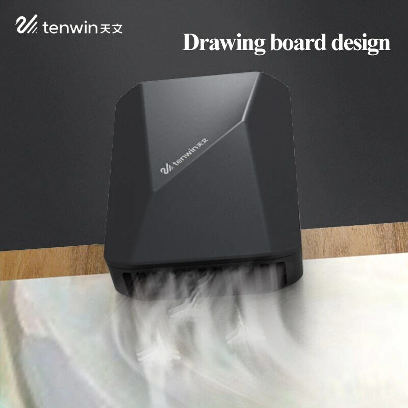 Tenwin-secador de aire inalámbrico MS5700, miniventilador de escritorio de secado rápido, para dibujo, examen de estudiante, pintura por soplado, acuarela/Gouache