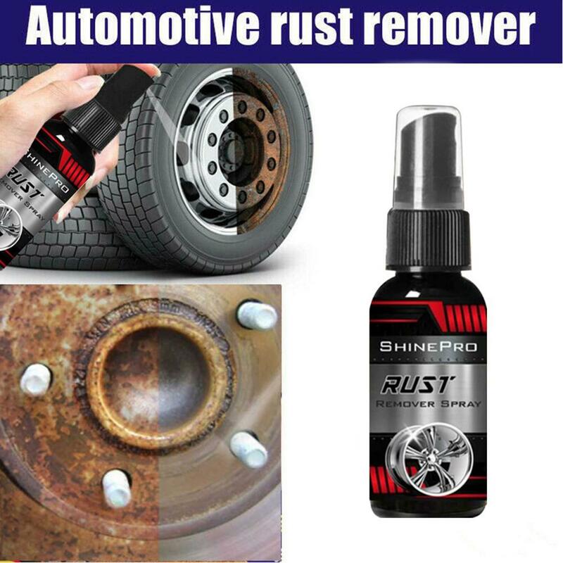 30ml pneumatici per auto rimozione della ruggine detergente per ruote Derusting Spray antisettico inibitore della ruggine per la pulizia di autoveicoli accessori per cerchioni per auto