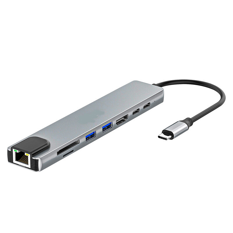 Thunderbolt الصاعقة 3 4 in1 USB-C إلى hdmicomيتوافق محول 2x USB3.0 نوع-C PD محور لهواوي P20 برو سامسونج Dex غالاكسي S9