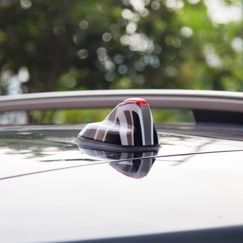 Auto Außen Zubehör Dekoration Antenne Basis Aufkleber Für BMW MINI Cooper S EINE JCW F54 F60 Clubman Countryman Auto Styling