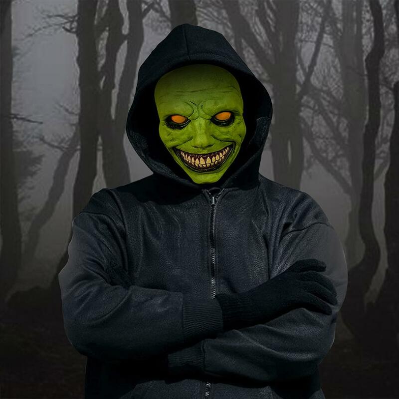 Halloween Horror Maske Exorcist Lächeln Cosplay Dekoration Requisiten Freie Größe
