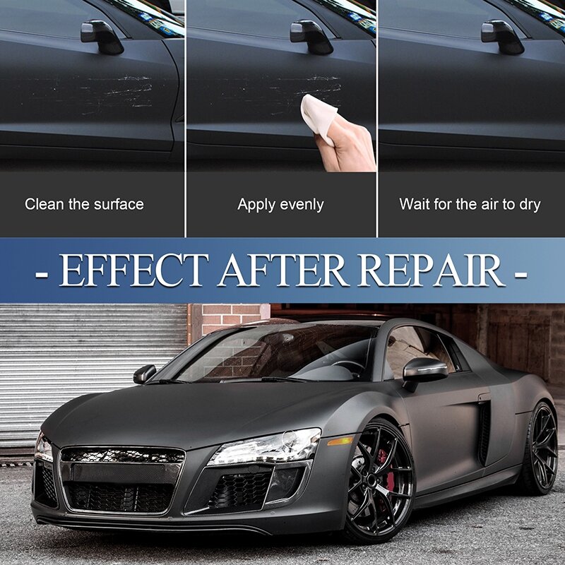 50ml de coche reparador de arañazos de cera para pintura rasguño removedor de coche de mantenimiento cera para pintura revestimiento de superficie de