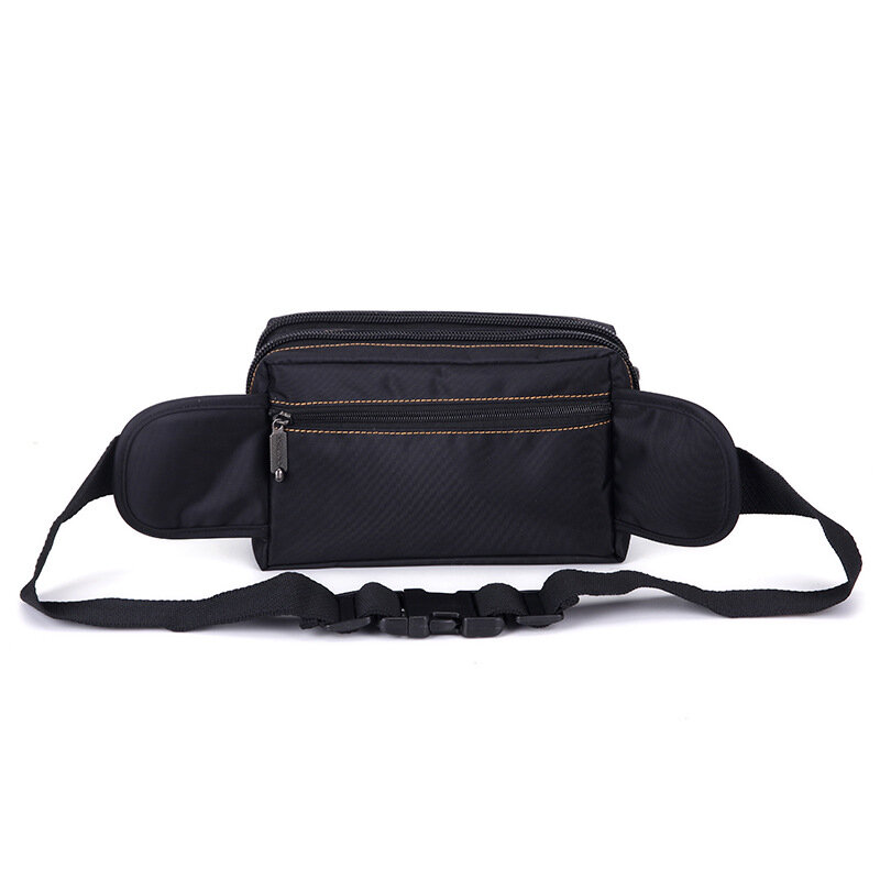 JCHENSJ Waterproof Nylon Waist Bag For Men Large Capacity Men's Belt Bag Outdoor Sports Male Multifunctional Fanny Pack