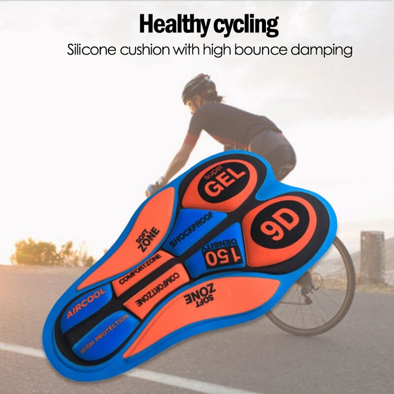 Sadel Sepeda Kursi MTB Sarung Bantal Bantalan Gel Silikon Ultra Lembut Nyaman Ekstra Tebal untuk Bersepeda Di Luar Ruangan