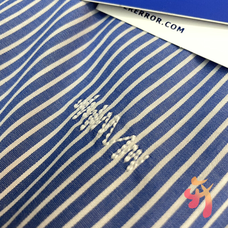 Coreano adererror camisas de alta qualidade cordão listrado vertical camisa de manga longa oversize das mulheres dos homens adererror casual camisa