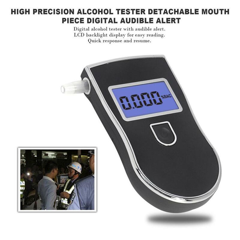 Alcootte numérique LCD professionnel | Design de voie d'air, testeur d'alcool de respiration numérique Lcd alcooteuse Portable