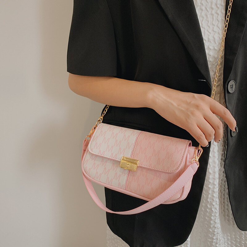 Женская сумка через плечо, сумка-мессенджер с откидной крышкой, дизайнерская сумка для подмышек, роскошная брендовая сумка, 2021