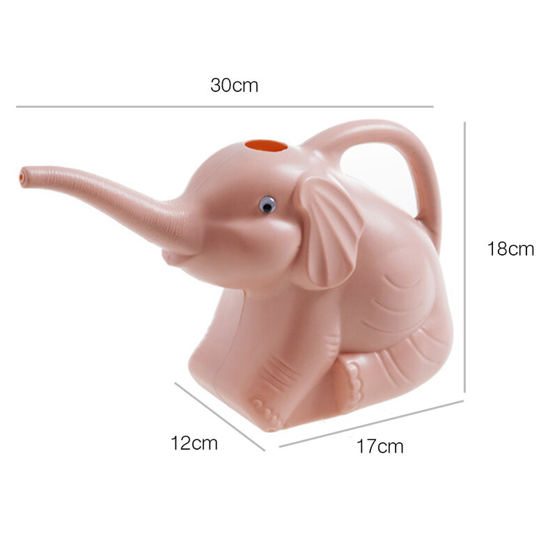 Garden Plastic Watering Can Cute Elephant Shape For Potted Plants Patio Gardening Irrigation Watering  Accessories Tools