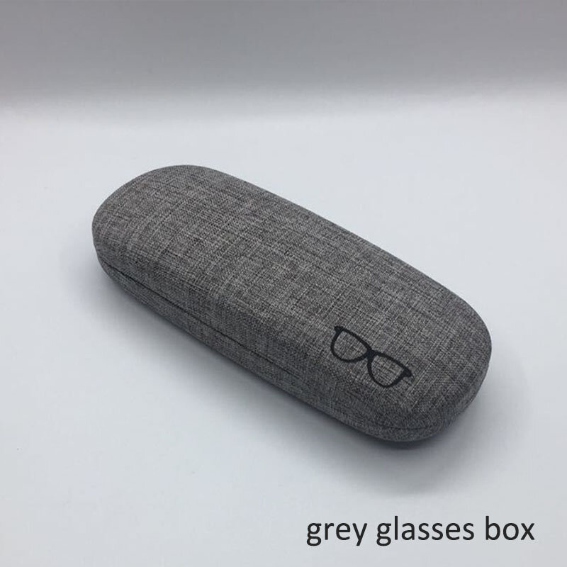 1 pçs óculos de proteção estilo duro fresco óculos de olho caso óculos de leitura bolso acessórios óculos de sol portátil caixa