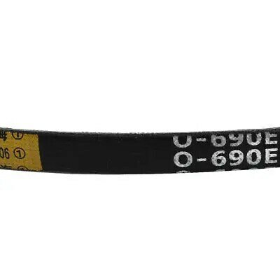 O-690 Rubber Transmission Drive Belt V-Belt 10mm Wide 6mm Thick