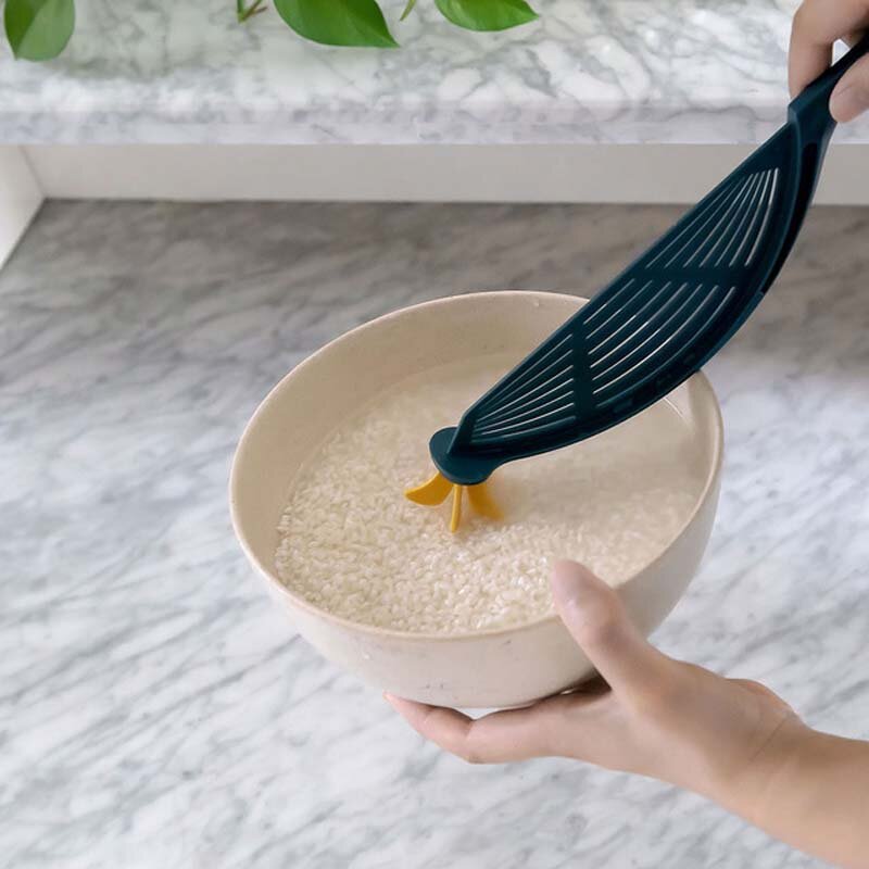 Funktionale Filter Abtropffläche Haushalt Bequem Hängen Obst Reis Scheibe Reis Reiniger Maschine Küche Zubehör Sieb Werkzeug