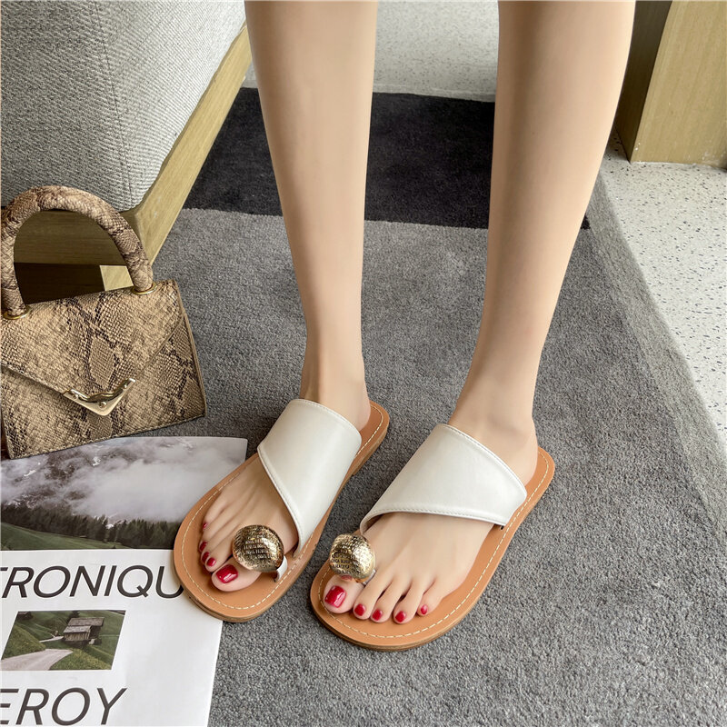 2021 marca de moda clipe dedo do pé das mulheres sandálias gladiador verão apartamentos sapatos plataforma feminino chinelos casuais flip flops