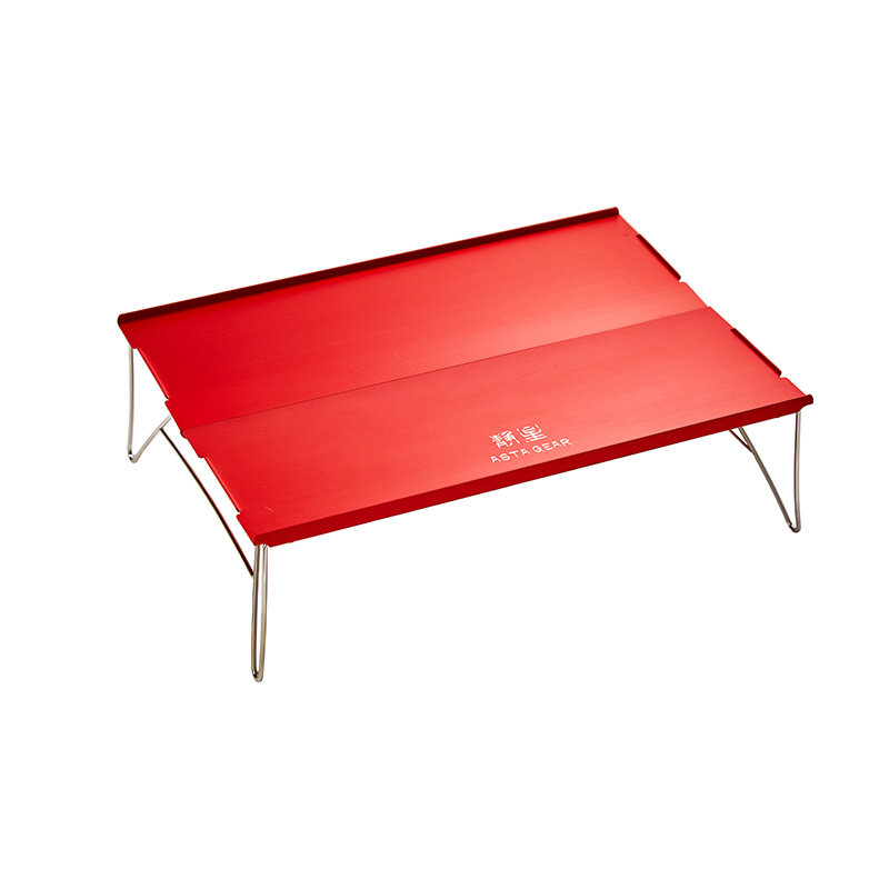 ASTA GEAR-table pliante d'extérieur, en aluminium, ultralégère, facile à stocker, pour pique-nique camping