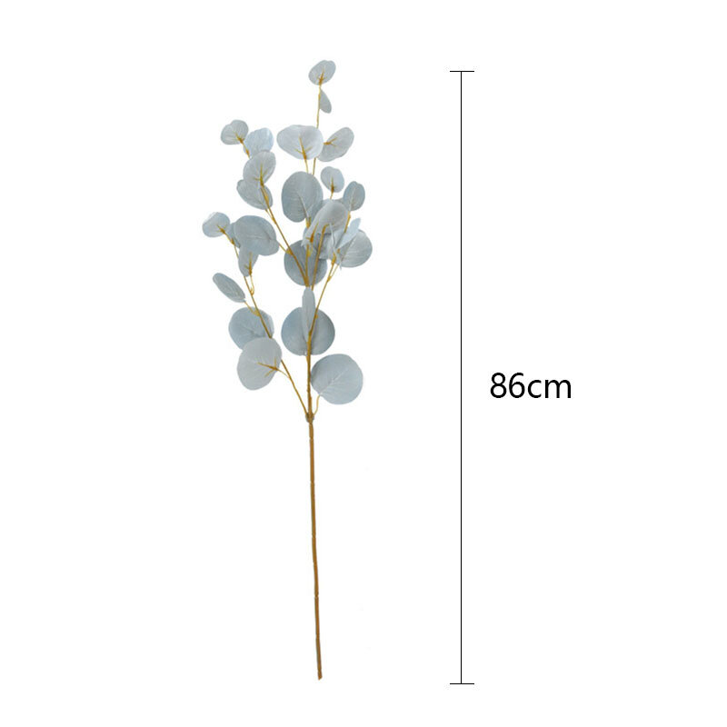 Künstliche eukalyptus blume pflanze hohe-qualität wohnzimmer hochzeit büro esszimmer dekoration hochzeit schießen requisiten