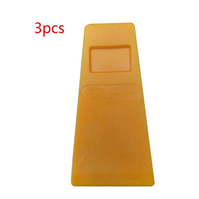 3Pcs/Set Durable Portable Practical Splitting Stabilize 5Inch Felling Wedge for Logging Falling Cutting Cleaving Chainsaw Instru