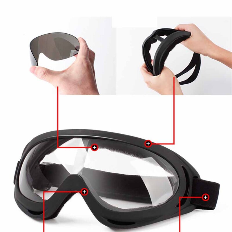 Пылезащитные ветрозащитные очки для езды на открытом воздухе спортивные очки для мотокросса MTB велосипедные защитные очки с рамкой очки