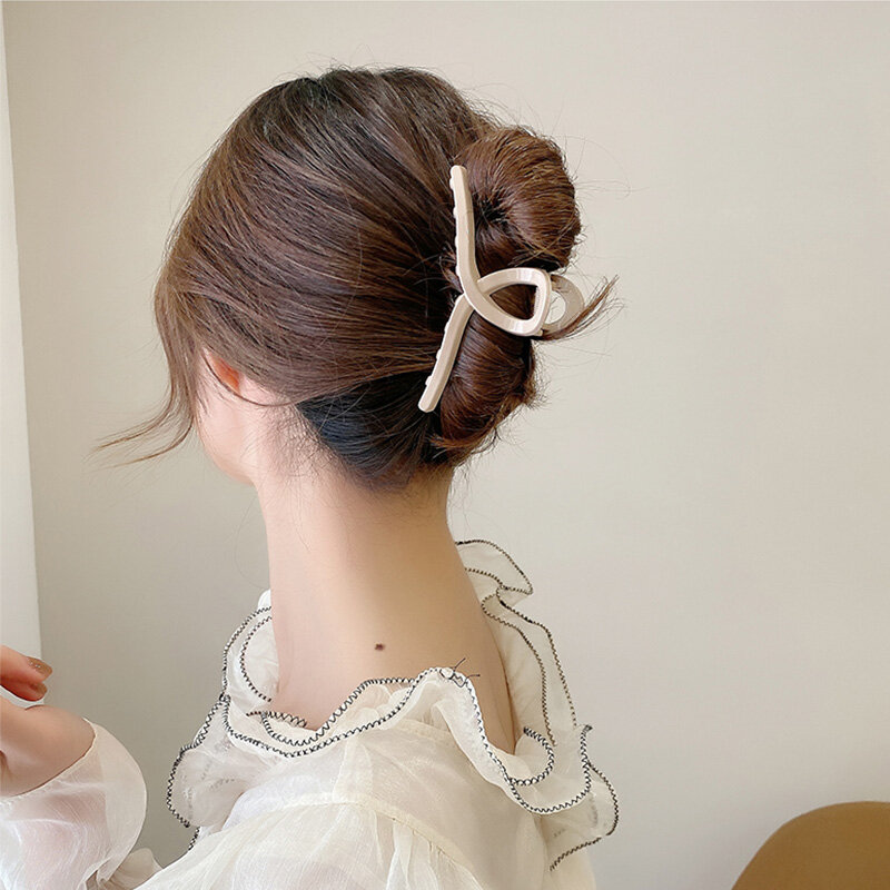 2 unids/set de pinzas para el pelo para niña y mujer, pasadores con perlas, pinzas para el pelo con garra de cangrejo, accesorios para el cabello de moda